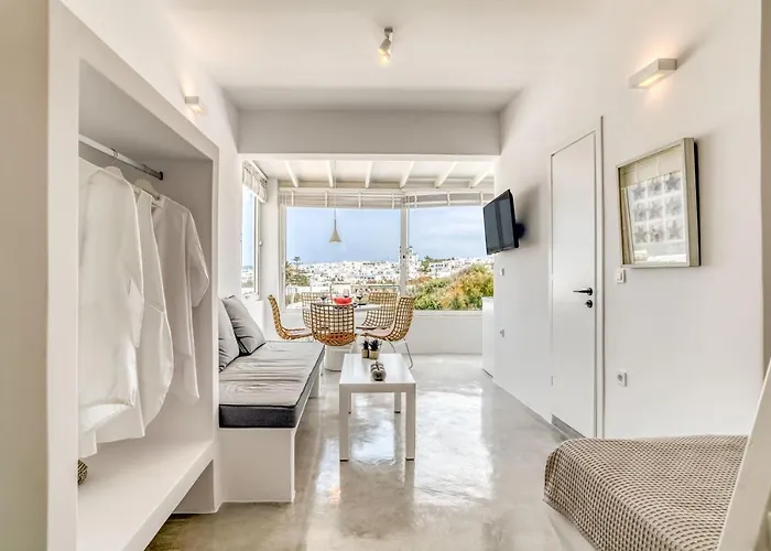 Sandy Studio With View In Naousa